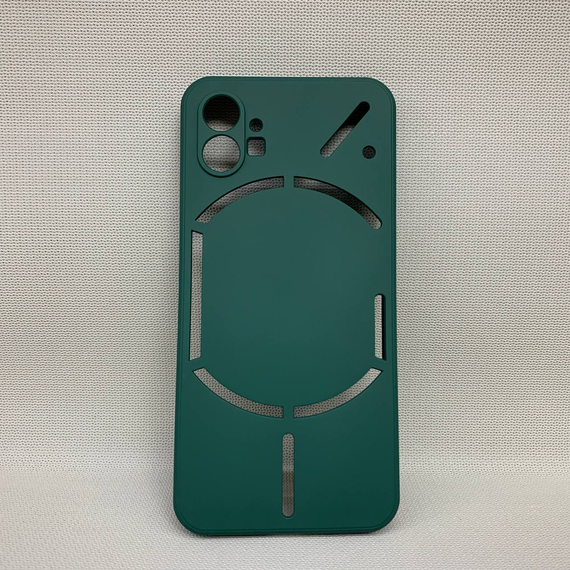 Чехол СофтТач Nothing Phone 1 Противоударный SoftTouch Silicone Зелёный
