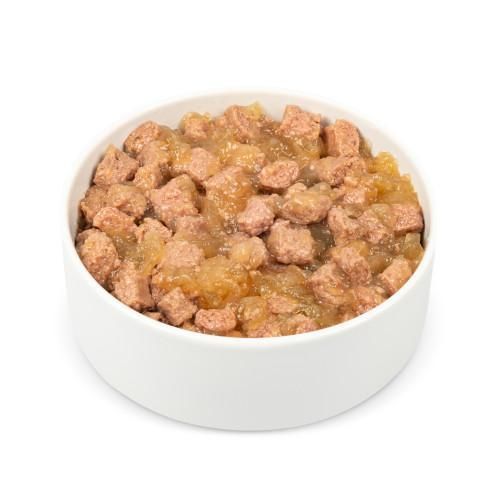 Корм влажный для взрослых собак Pet Chef, кусочки в желе с индейкой 800 г | Зображення 1