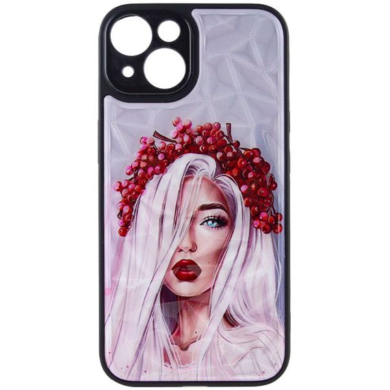 TPU+PC чехол Prisma Ladies для Apple iPhone 14 (6.1") Ukrainian Girl