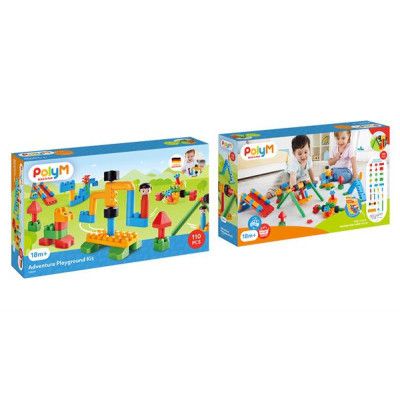 Конструктор PolyM Игровая площадка 110 деталей (760011) | Зображення 2