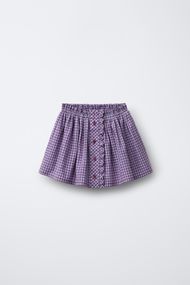 Підліткова спідниця-шорти для дівчинки Zara 164 см Бузкова (26021006F)