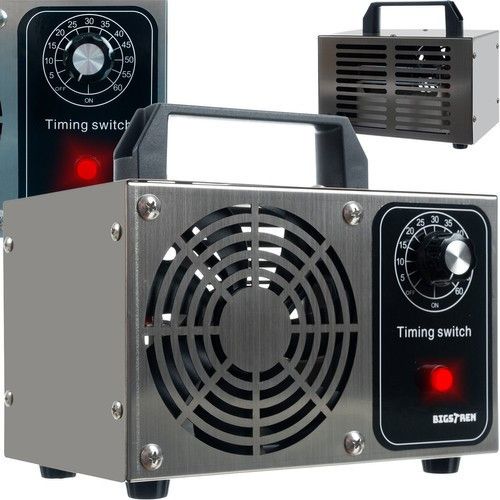 Генератор озона Bigstren 21208 с таймером 1-60 мин, озонатор 20000 мг/ч, 120 м2 | Зображення 1