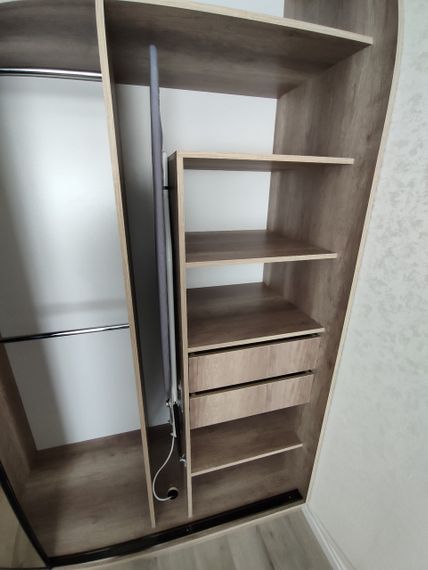 Прасувальна дошка вбудована у шафу, метал Базова 114*34 | Зображення 3