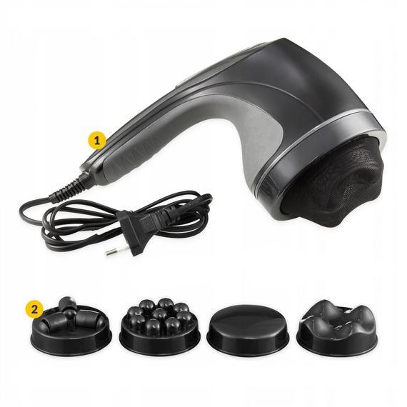 Антицелюлітний ручний масажер для тіла 4FIZJO Body Shaping 4 в 1 4FJ0558 Black (P-5907739319128) | Зображення 5