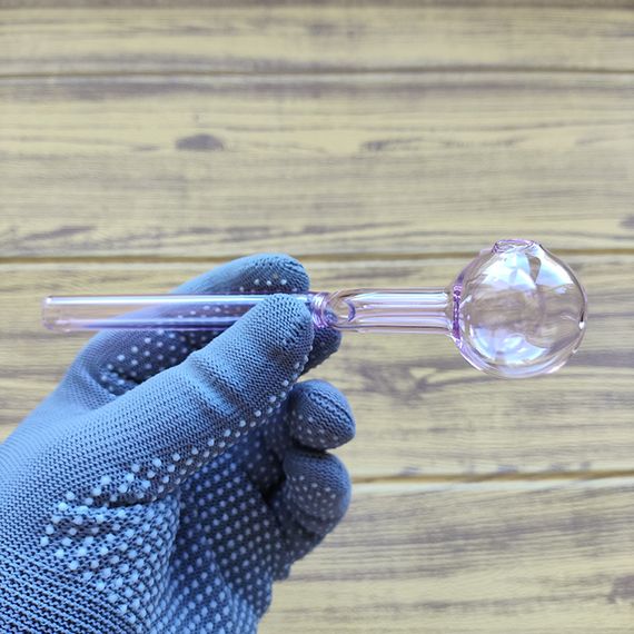 Стеклянная трубка Harmony Double Oil Pink | Зображення 1