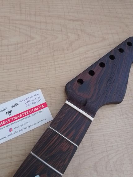 Гриф венге палисандровый для электрогитары Fender Stratocaster ST | Зображення 7
