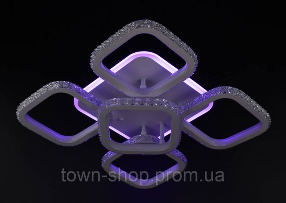 Люстра потолочная LED A77073/4+1S-RGB-wh Белый 12х42х42 см. | Зображення 5