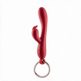 Брелок вібратор-кролик Diverty Sex Red Sex Aura