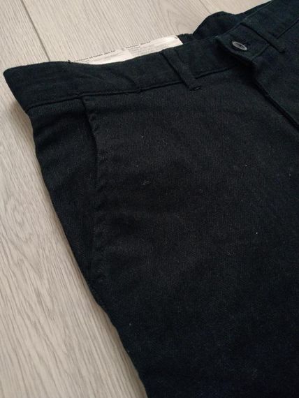 Чоловічі чорні класичні плотні брюки штани р. 30, 32 | Зображення 2