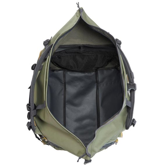 Дорожня сумка для трекінгу в горах з регульованим об'ємом: від 40-60 л - Хакі - 40 л | Зображення 6