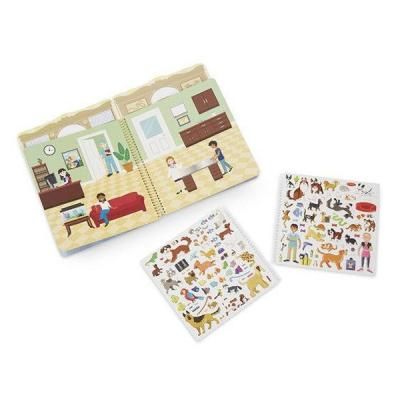 Набір для творчості Melissa&amp;Doug Багаторазові наклейки Дім для тварин (MD19429) | Зображення 1
