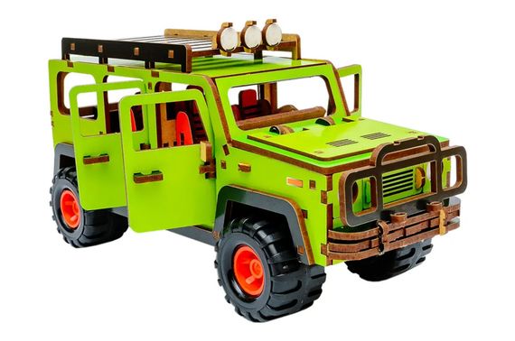 Конструктор Puz-00951 "Wood Rover", дерев'яний PuzzleOK | Зображення 4