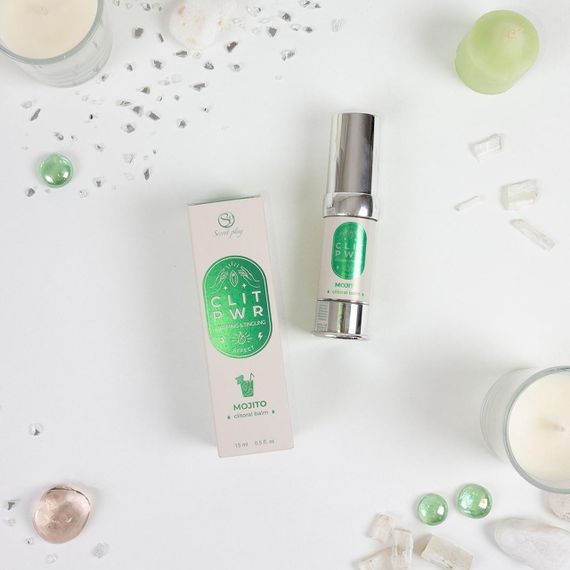 Рідкий вібратор CLIT PWR MOJITO CLITORAL BALM Sex Aura | Зображення 2