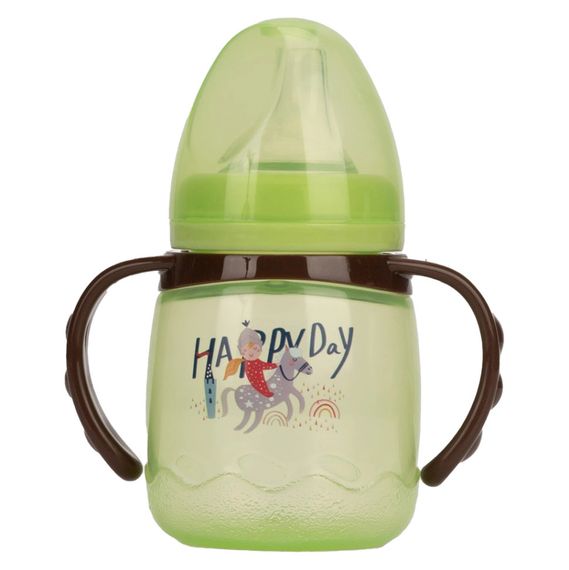 Поильник с силиконовым носиком MGZ-0314(Green) 180 мл