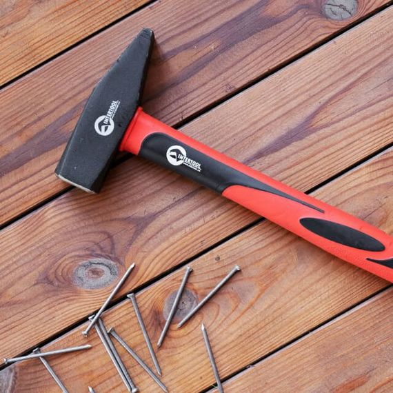 Молоток 800 г.ручка з фібергласу INTERTOOL HT-0208 | Зображення 4