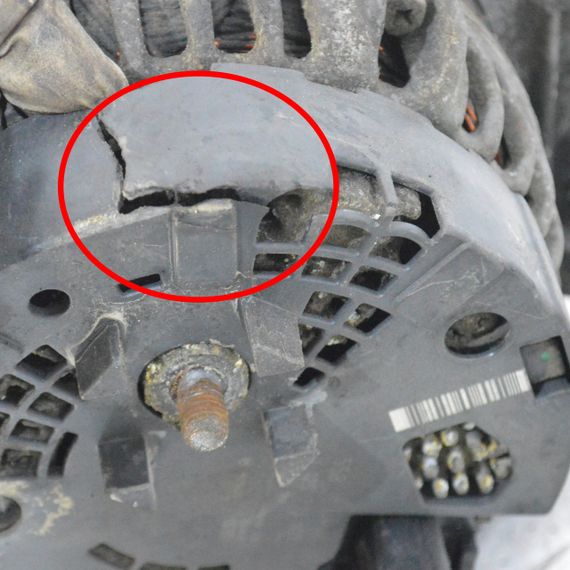 Генератор 14V 150 A 2.2 TDCI Ford Tourneo Transit 2007-2023 Генератор Форд Турнео Транзит 0125711101 | Зображення 3