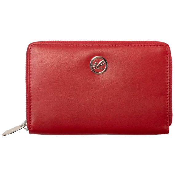 Гаманець жіночий шкіряний Semi Line RFID Red (P8271-2) | Зображення 3