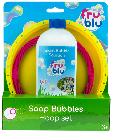 Мильні бульбашки FRU BLU Обруч з розчином 0.4 л.