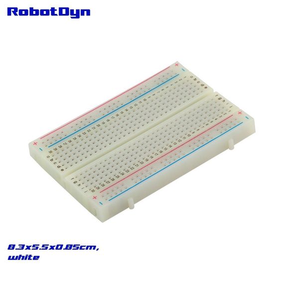 Макетна плата беспаечна Білий 400 точок | Зображення 4