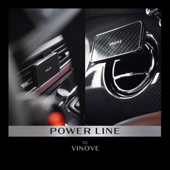 Ароматизатор для авто VINOVE Silverstone, колекція Energy, чоловічий аромат цитрусу, дерева та мускусу, 90 днів, змінний картридж | Зображення 3