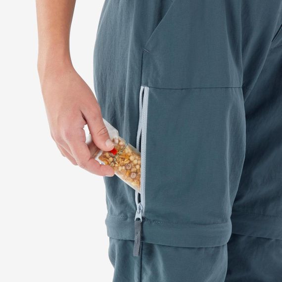 Штани модульні дитячі MH500 для гірського туризму блакитні - 14-15 р161-172 см | Зображення 6