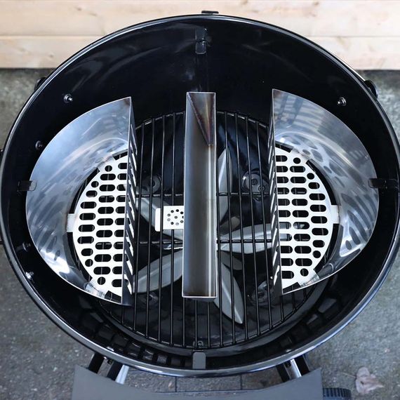 Кошики для вугілля Slow and Sear FireBaskets 2 в 1 з контейнером для води SNS-FB-KIT Код: 013150 | Зображення 1