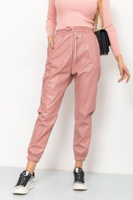 Лосины женские на флисе  цвет пудровый 164R150