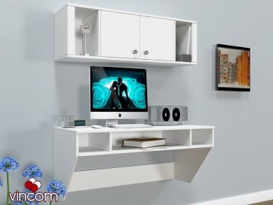 Стол компьютерный навесной Comfy-Home AirTable-II Kit