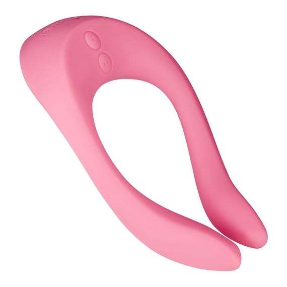 Вибратор для пар Satisfyer Endless Joy Pink, 3 независимых мотора, многофункциональный | Зображення 4