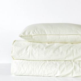 Підковдра SoundSleep Stonewash Adriatic Milky ранфорс 160х220 см молочний (94272307)