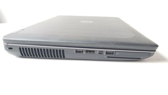 Мобильная рабочая станция HP ZBook 17 G1 / 17.3" (1600x900) TN / Intel Core i7-4700MQ (4 (8) ядра по 2.4 - 3.4 GHz) / 16 GB DDR3 / 200 GB SSD + 500 GB HDD / nVidia Quadro K610M, 1 GB GDDR5, 64-bit / WebCam / DVD-ROM б/у | Зображення 3
