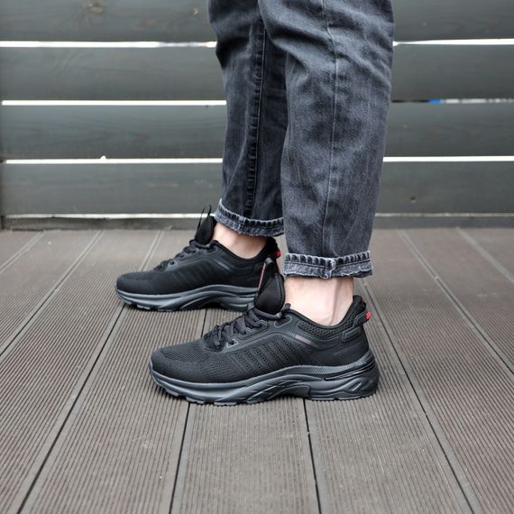 Кросівки чоловічі 591734 Чорні  41 42 43 44 45 46 | Зображення 8