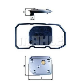 Фильтр АКПП Mahle HX158D
