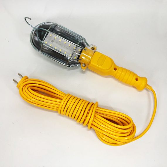 Ліхтар переносний WORKING PLD-9014 від мережі 220V, кабель 10м, гак для підвішування | Зображення 2