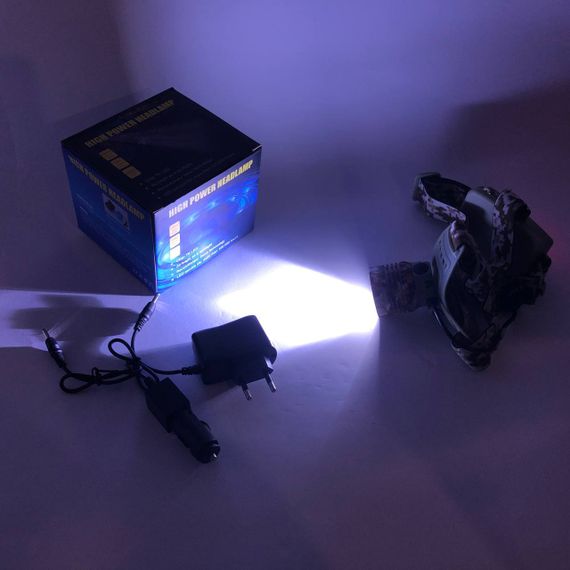 Ліхтар налобний CH-108-T6+COB(white+red), надпотужний ліхтар налобний, світлодіодний ліхтар на лоб | Зображення 5