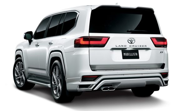 Спойлер Modelista Білий для Toyota Land Cruiser 300 2021- рр | Зображення 3