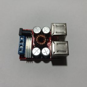 DC-DC понижающий преобразователь, Зарядка 12-24V / 4 x USB 5V 8A
