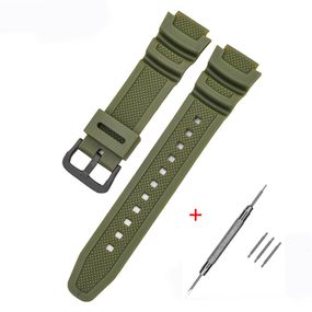 Ремінець для Casio G-Shock AE-1000/1200 Army Green BK