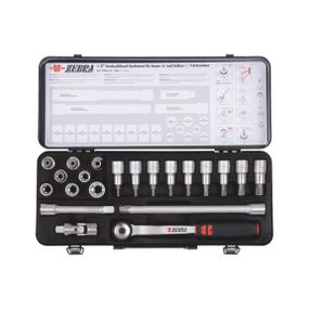 Набір торцевих головок Wurth 1/2" Е10-24/ТХ20-60 21 шт.