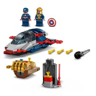 Конструктор LEGO Super Heroes Капитан Америка против Таноса (76319) | Зображення 6