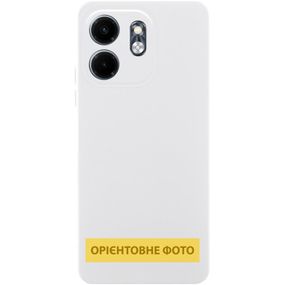 Чохол TPU GETMAN Liquid Silk Full Camera для Motorola Moto G86 5G Білий / White