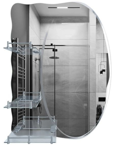 Дзеркало Kroner KRM Belantis - ACS705 із трьома полицями (CV022929)