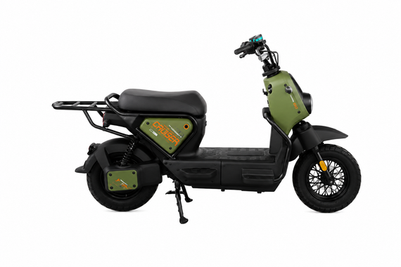 Электровелосипед CR-4 1200W 72V 24Ah электроскутер с большим запасом хода Зеленый | Зображення 2