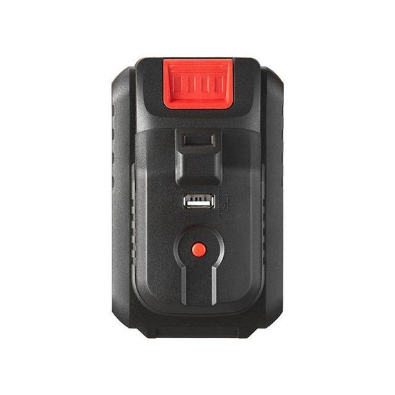 Адаптор для акумулятора Li-ion 20 В, USB 2A, LED ліхтар INTERTOOL WT-9300 | Зображення 4