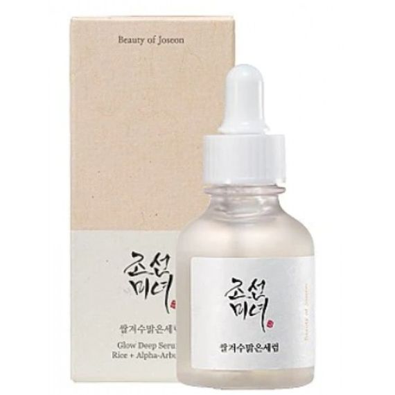 Сыворотка для ровного тона и сияния кожи лица Beauty of Joseon Glow Deep Serum Rice + Alpha-Arbutin, 30ml