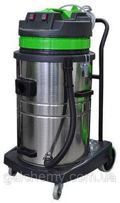 Професійний пиловодосос 3- турбінний 70 л для сухого та вологого прибирання