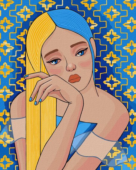 Картина за номерами "Непохитна ©mosyakart" Ідейка KHO4908 40х50 см