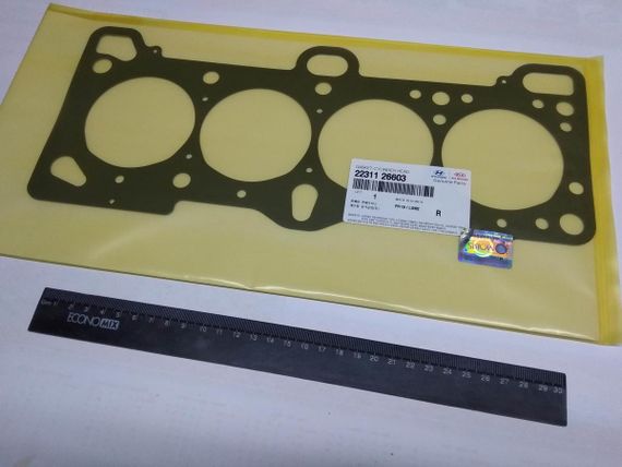 Прокладка ГБЦ Hyundai/KIA 1.4 G4EE/1.6 G4ED/G4FC, MOBIS (2231126603) (22311-26603) | Зображення 2