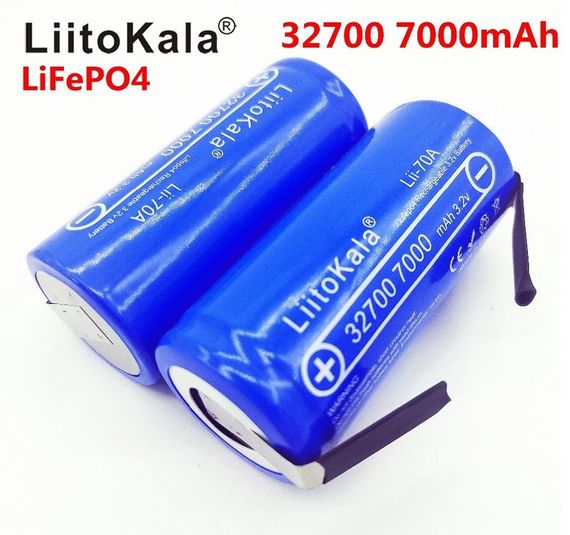 Акумулятор LiFePO4 7000 мА·год LiitoKala Lii-70A-N 32700 (46719-Lii-70A-N_161) | Зображення 4