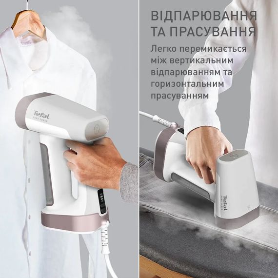 Відпарювач Tefal компактний Pure Force 2в1 DT8720E0 | Зображення 4